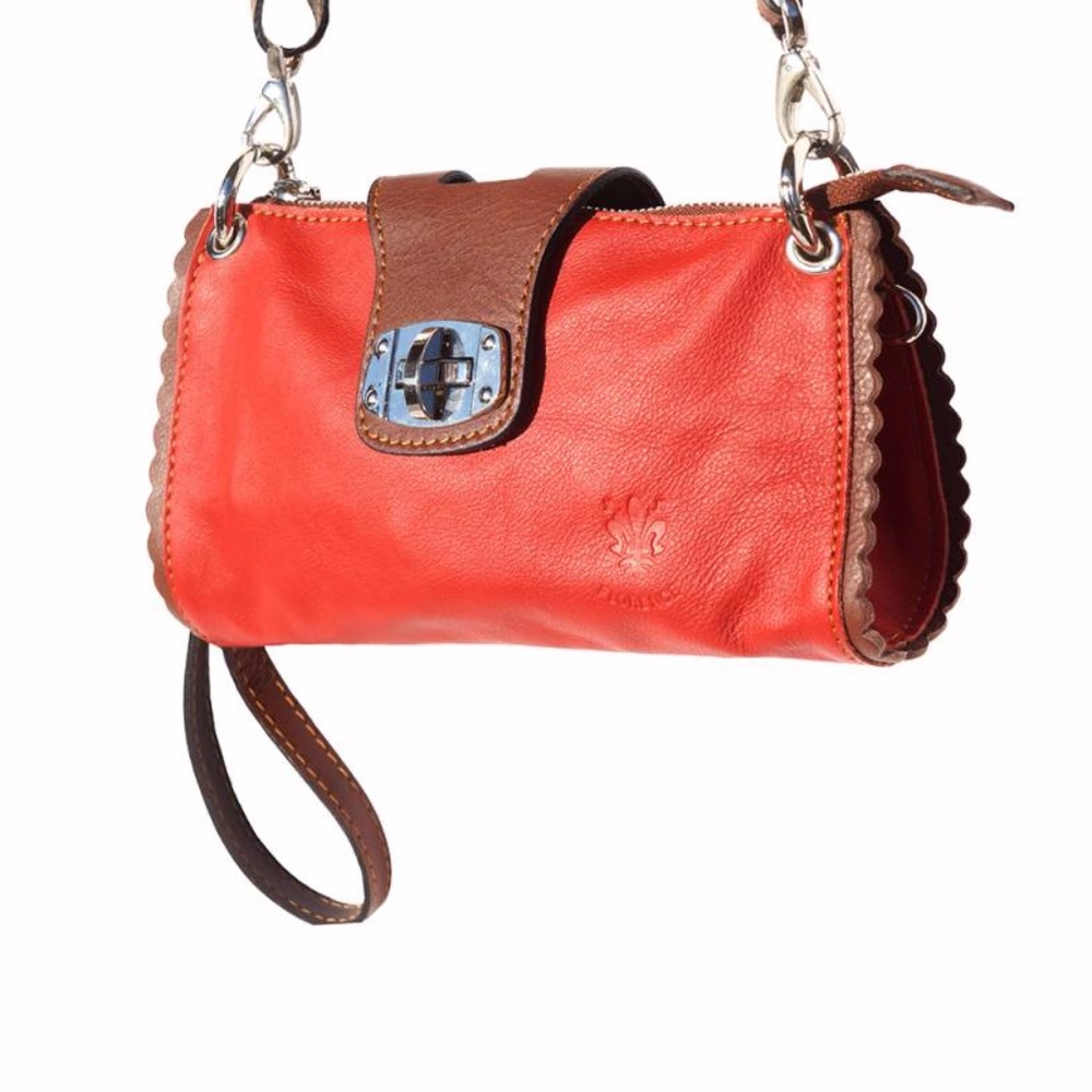MADE IN ITALY LEATHER CROSSBODY BAG